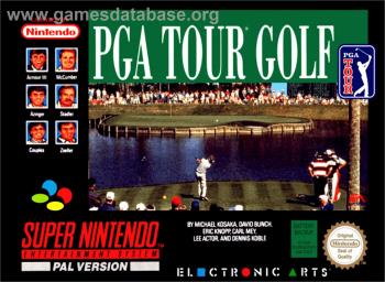 Cover PGA Tour Golf for Super Nintendo
